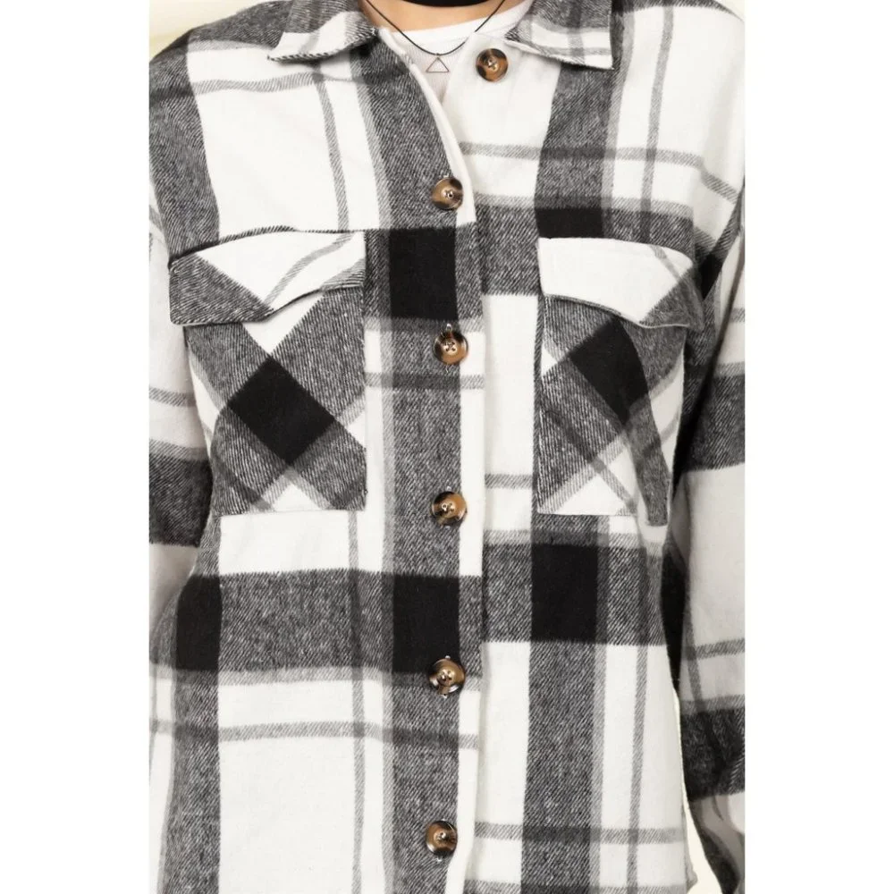 Plaid Shacket - Picture 4 of 4